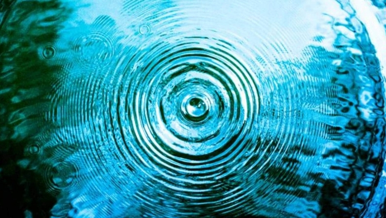 Water ripple pattern symbolising leak detection and smart monitoring